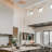 Keysha 6-Light Aluminum Dimmable Chandelier with Integrated LED -297061741