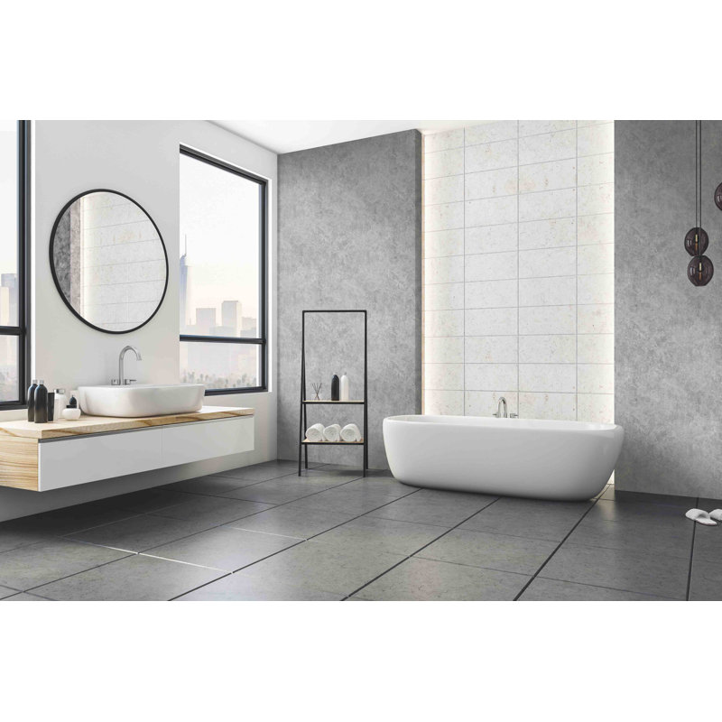 Rouleau de papier peint L 2,9 pi x l 20,5 po, Gris foncé