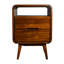 Devine 42cm W Solid Wood Bedside Table