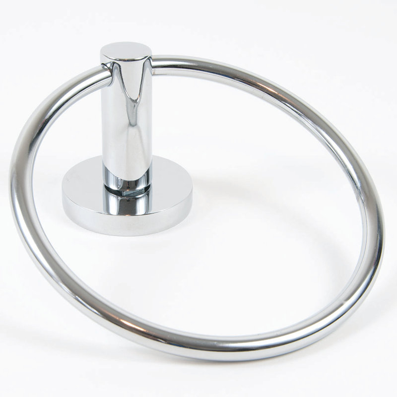 Metro Towel Ring, Chrome