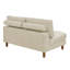 Causeuse sans accoudoirs de 57 po Waxman-87976174