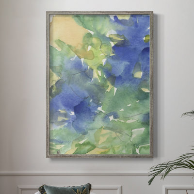 Fanciful Flora I Framed Print - Solid Wood