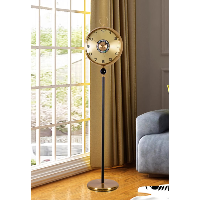 Horloge de sol simple à quartz et cadran coquille d'ormeau
