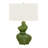 Esall Dark Green Table Lamp