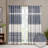 Cotton Printed Curtain Panel With Chenille Detail And Lining(Only 1 Pc Panel)-1536489104