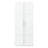 White 2-door 3 Wardrobe & Kitchen Cabinet, 4 Compartments, And Practical With 3 Partitions, Storage Crafted Using Strong Materials, Easy To Clean Promptly Completely