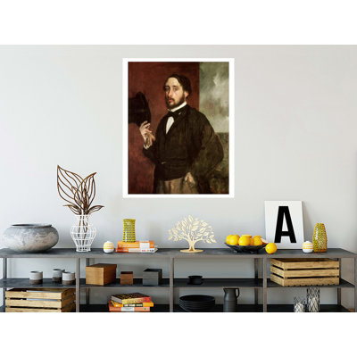 Autoportrait par Edgar Degas - estampe numérique