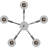 3185-3 Amarya 5-Light Indoor Chrome Candelabra Chandelier