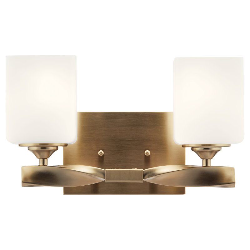 Lecompton 2 - Light Vanity Light, Champagne Bronze