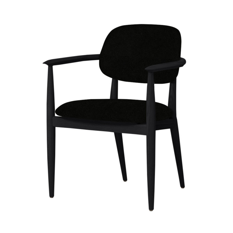 Slow Arm Chair, Onyx Oak, Manhattan 804