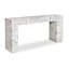 Cadence Console Table - Faux Marble