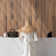 Small Slats 112" L x 12" W x 0.3" D Polystyrene Glue-up Wood Slat Walls 186 sq.ft.