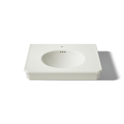 Claude by Studio McGee 30" Rectangular Pedestal/Console Table Bathroom Sink