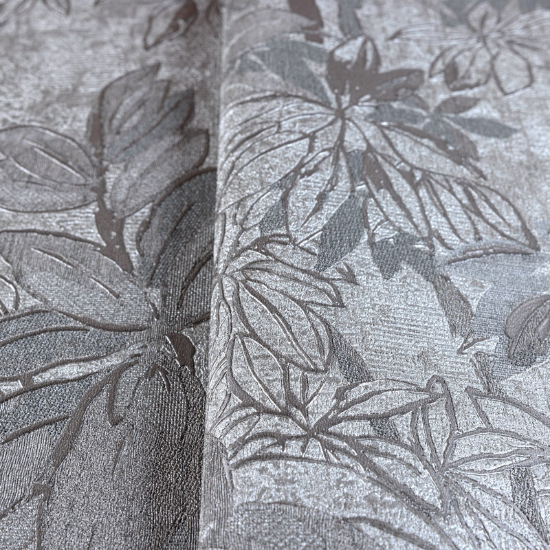 Rouleau de fleurs Aakin, Gris / argent