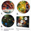 Décoration murale tigres colorés dans la nature - tigre-1528054597-1528054599