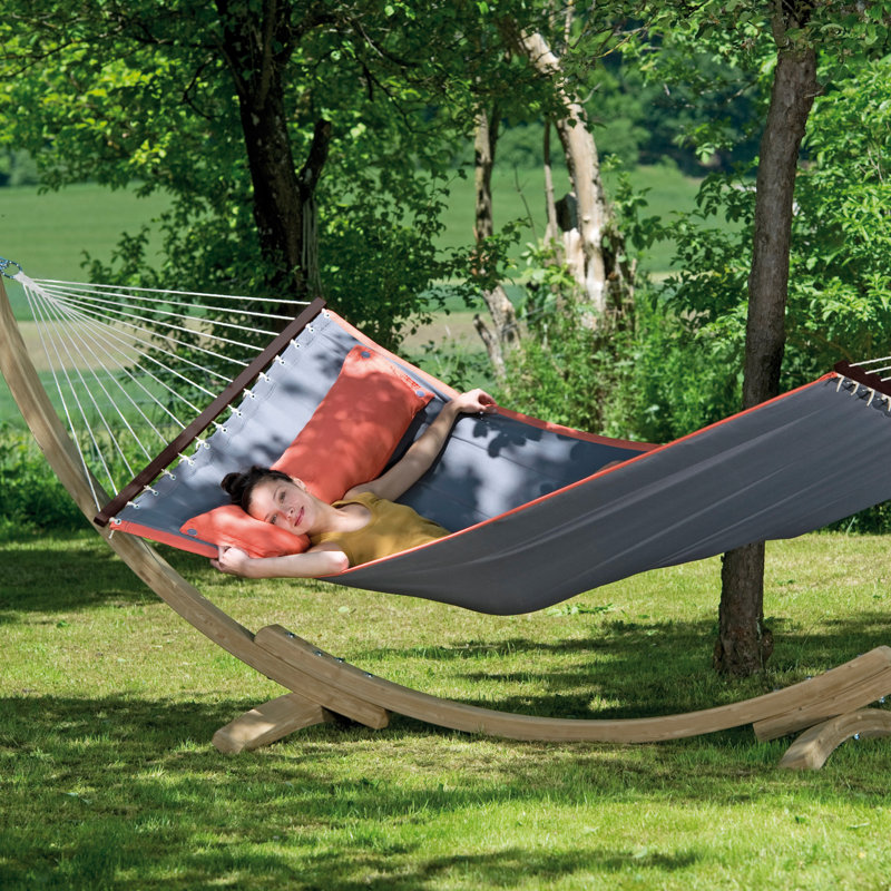 Standalone Product American Dream Double Hammock Set Grey