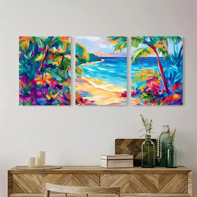 3 Piece Wrapped Canvas Print