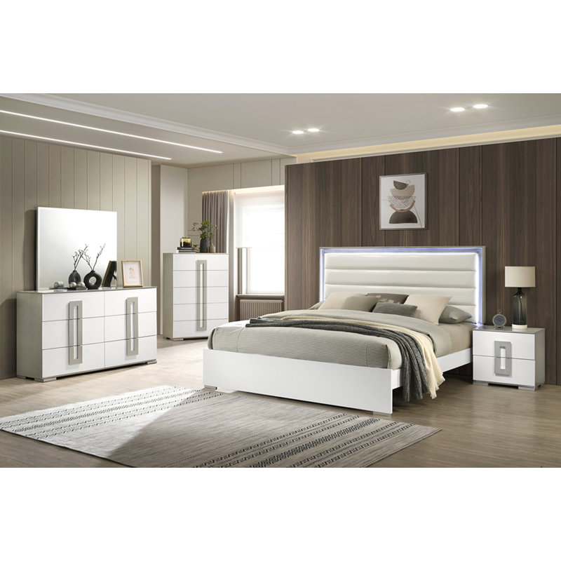 Commode 5 tiroirs en bois