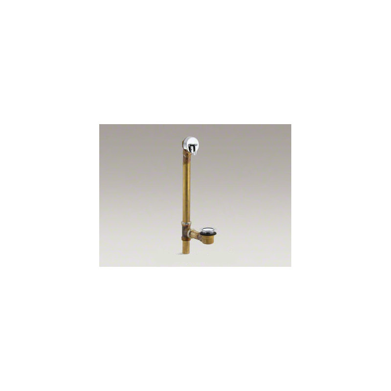 Clearflo 3.75" Vintage Pop Up Bath Tub Drain, Vibrant French Gold