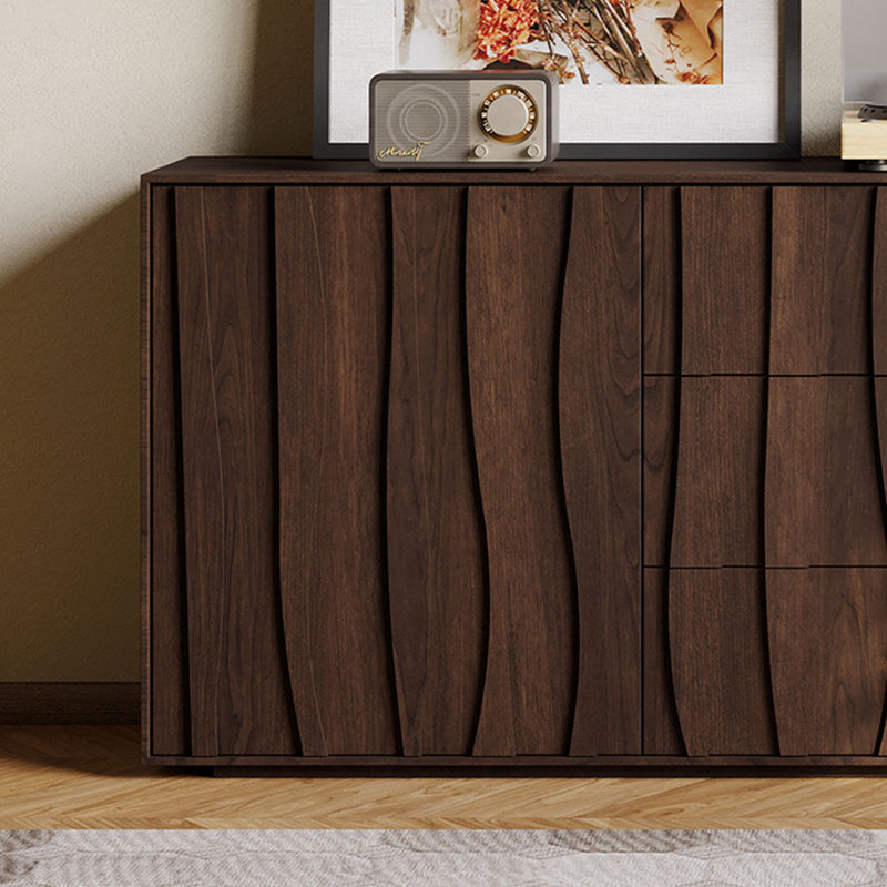 Buffet de luxe rétro American Light, H 28,7 po x l 59 po x P 15,7 po