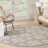 Aloha  Geometric Ivory/Grey Indoor/Outdoor Area Rug-851813617