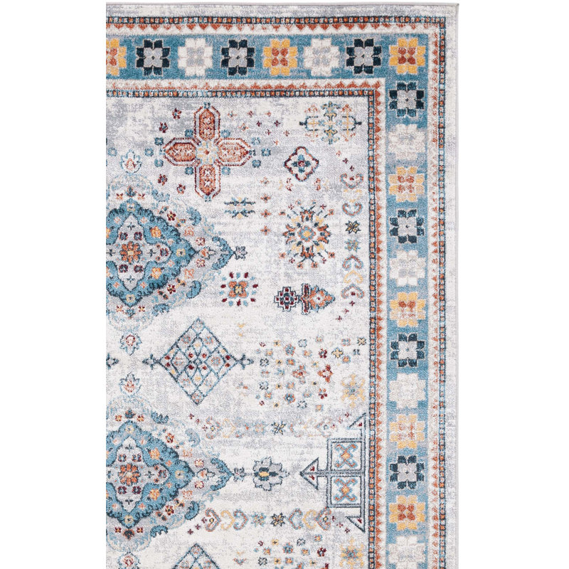 Bayside Performance Machine Washable Oriental Rug, Rectangle 5'3" x 7'6"