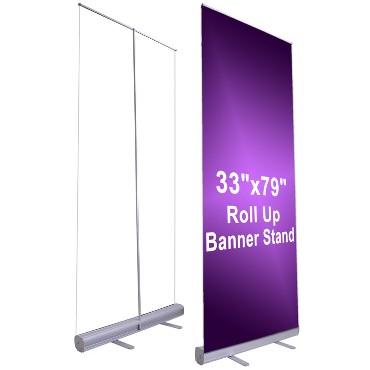 Economy Roll Up Banner Stand