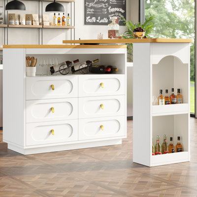 137 cm Bar Cabinet Bar Cabinet