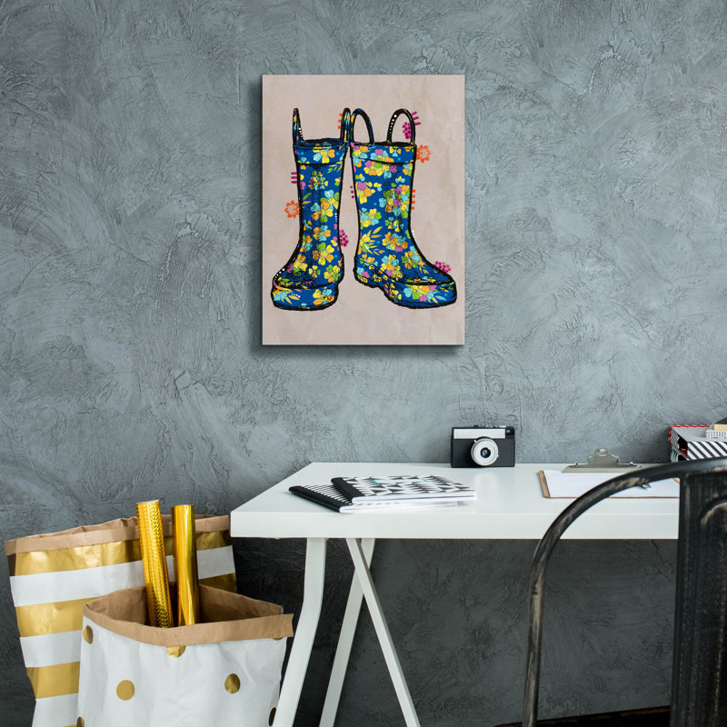Bottes de jardin par Dean Russo, H 16 po x l 12 po x P 0,75 po