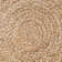 Natural Fiber Braided Round Area Rugs