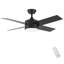 Ventilateur de plafond à DEL 44 po avec pales en ABS intégré-1325808155