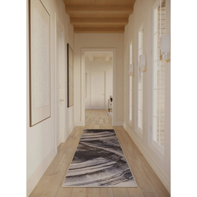 Tapis de couloir Aiden, Tapis de couloir 2 pi 9 po x 10 pi