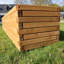 1.4m Pine Raised Trough Planter