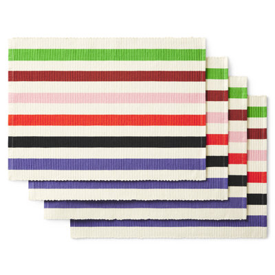 kate spade new york Adventure Stripe Placemats 4-Pack Set
