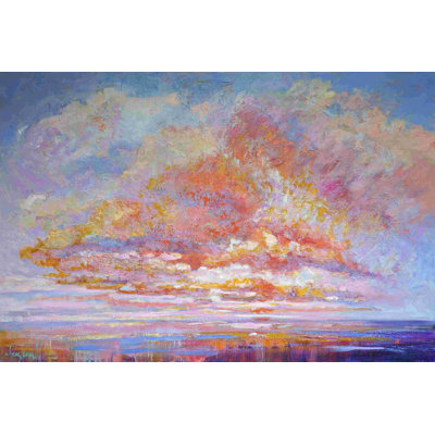 «Blessed Eve II», peinture sur toile tendue