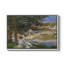 Sur la berge de la seine, Bennecourt, 1868 - Claude Monet, toile tendue avec châssis-132874028-132874031