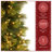 Carolina Pine Slim Tree with Clear Lights-1998159584