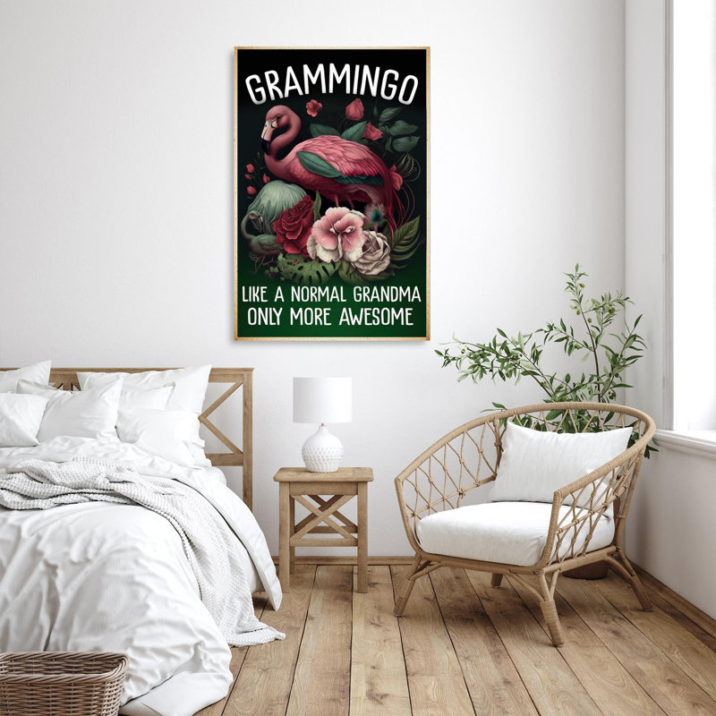 Grammingo sur toile, impression, H 36 po x l 24 po x P 1,25 po