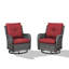 Swivel and sliding wicker patio chairs-2117509975-2119223131