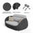 Cocaro 4-Piece Outdoor Rope Weave Patio Sofa Set with Swivel Chairs & Coffee Table in Gray-2069905444-2028098410