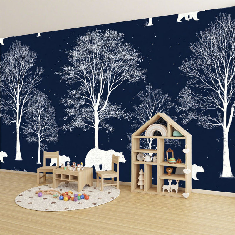 Adhésif mural amovible auto-adhésif et amovible, L 68,88 po x l 96 po