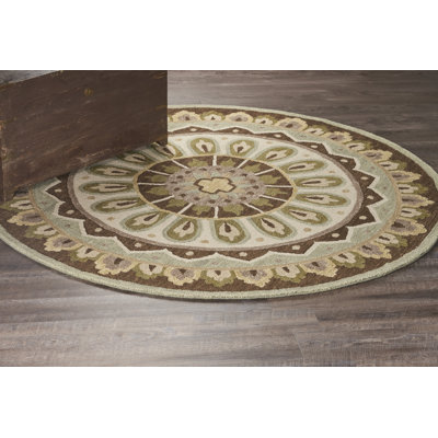 Owensboro Hand Tufted Wool Southwestern Indoor Rug
