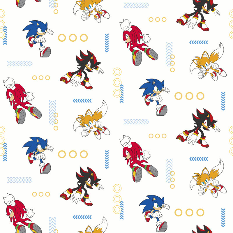 Papier peint adhésif Sonic The Hedgehog