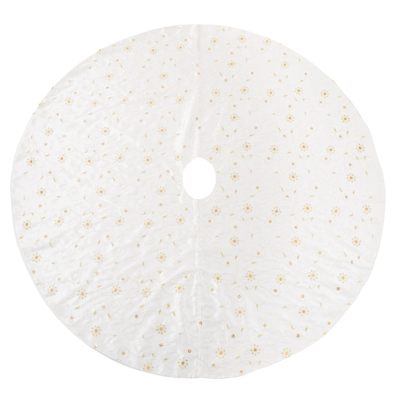 Tree Skirt, Ivory, 54"