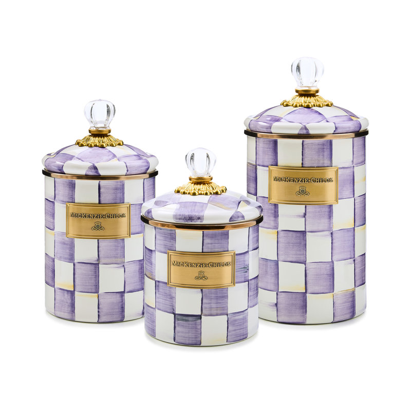Violet Check Canister, 38 oz