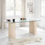 Modena Glass Top Dining Table