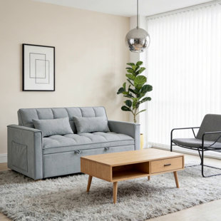 54.33 Inch Versatile Foldable Sofa Bed