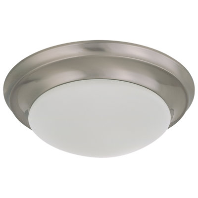 Delrae Glass LED Flush Mount