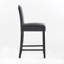 Modern Dining Chair, Upholstered Counter Height Barstools with Nailhead Trim