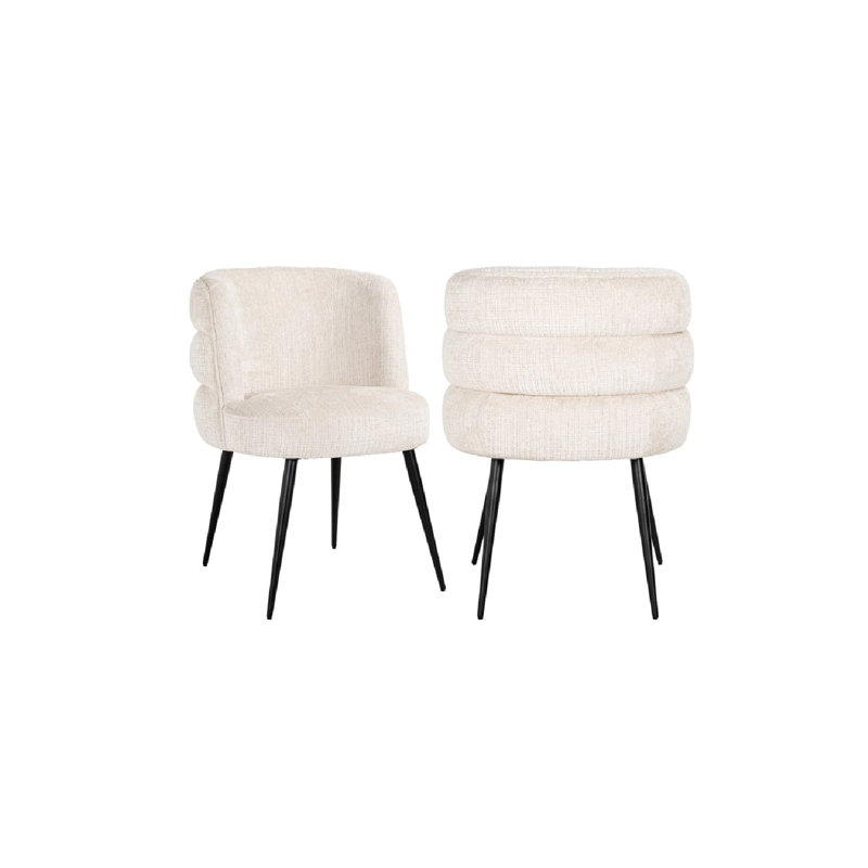 Dining Chair Upholstered Dining Chair, Beige